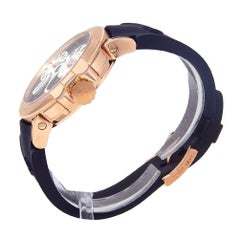 Harry Winston Ocean Dual Time 18k Rose Gold Automatic Men's Watch OCEATZ44RR001