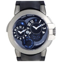 Used Harry Winston Ocean Dual Time 400/MATZ44WL.K1