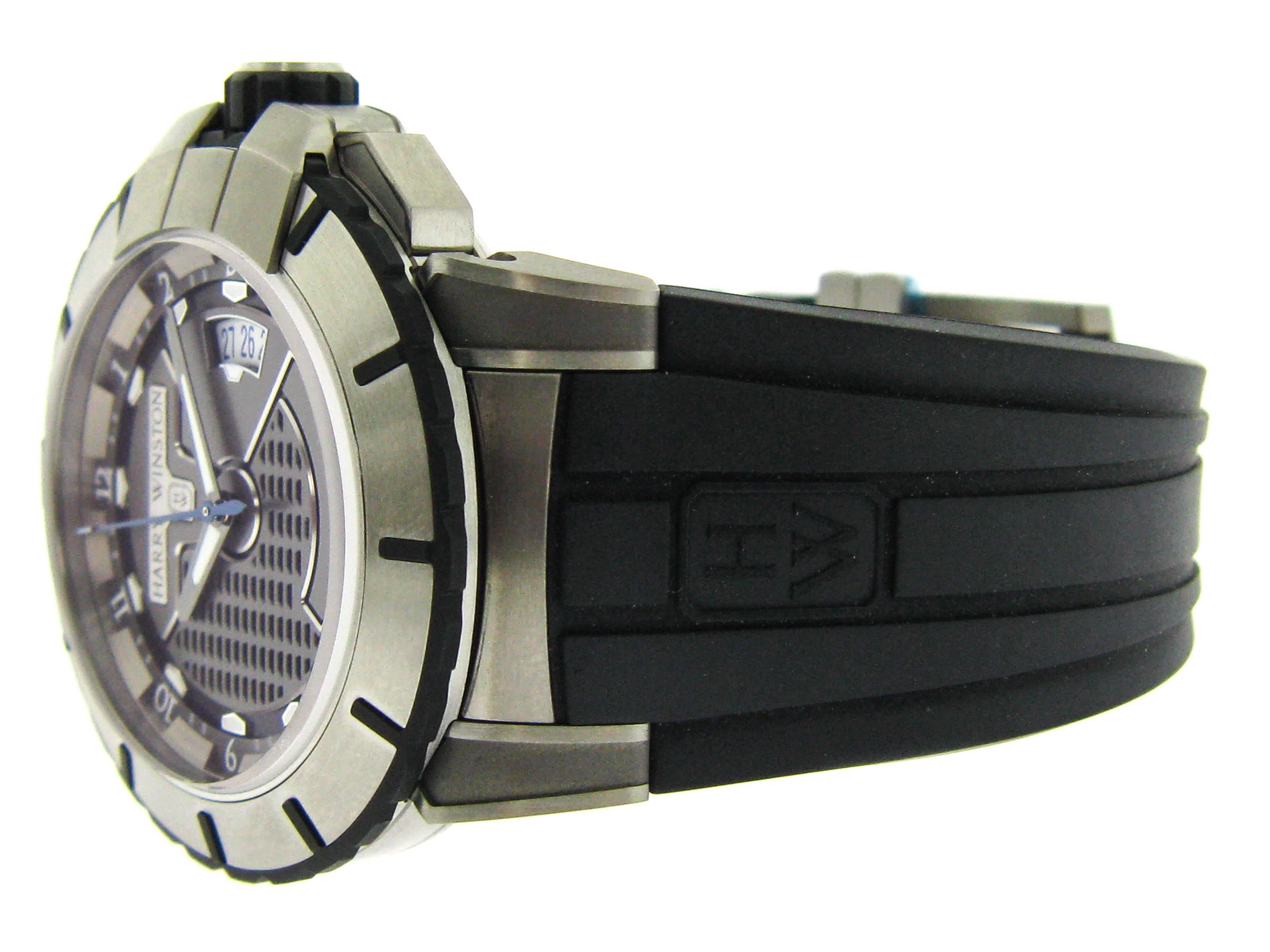 Modern Harry Winston Zalium Ocean Sport Automatic Wristwatch