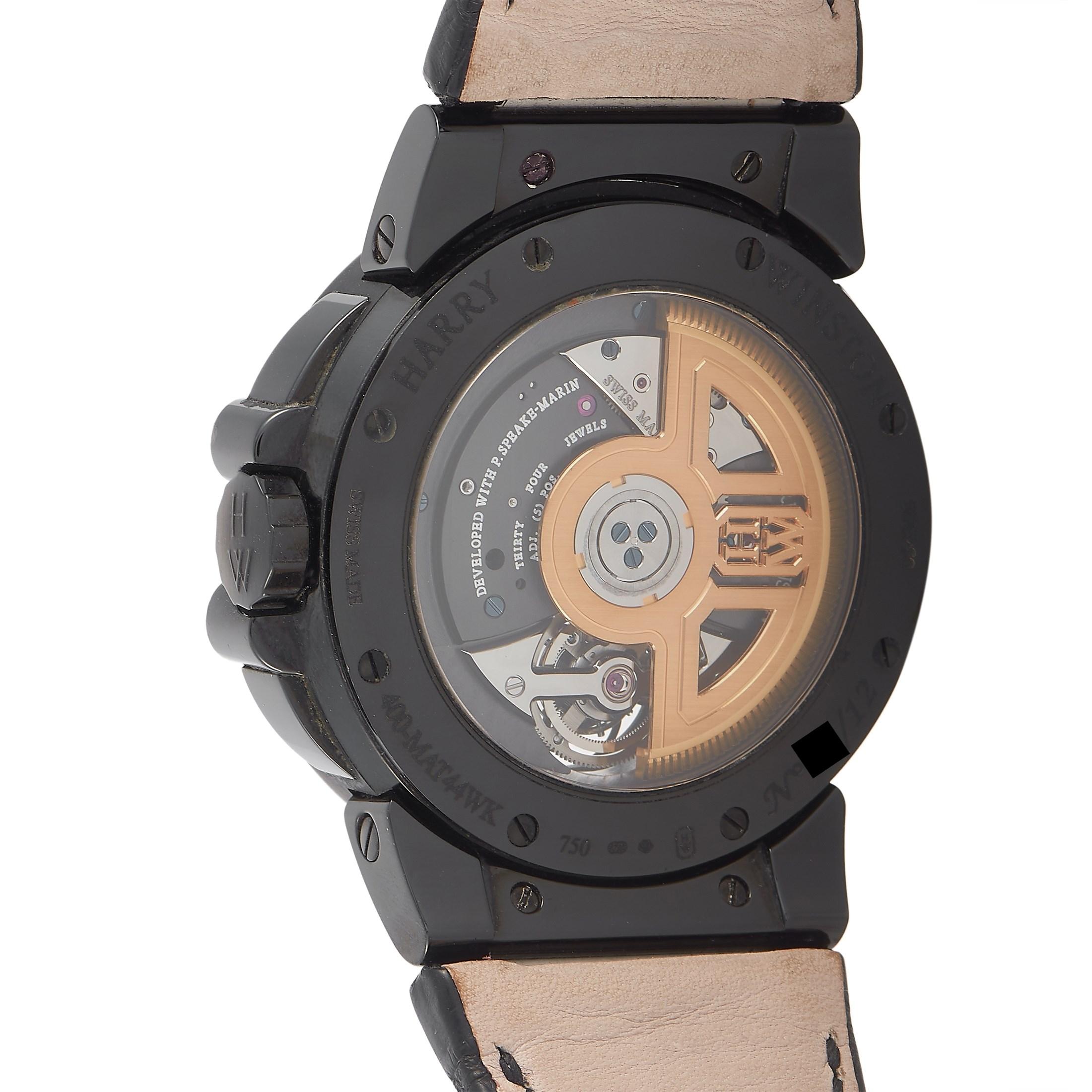 Harry Winston Ocean Tourbillon Project Z3 Uhr 400/MAT 44 WK im Zustand „Hervorragend“ in Southampton, PA