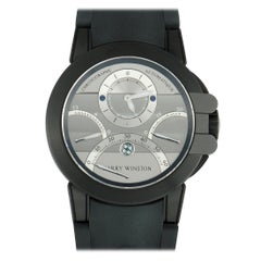 Used Harry Winston Ocean Triple Retrograde Chronograph Watch OCEACT44ZZ006