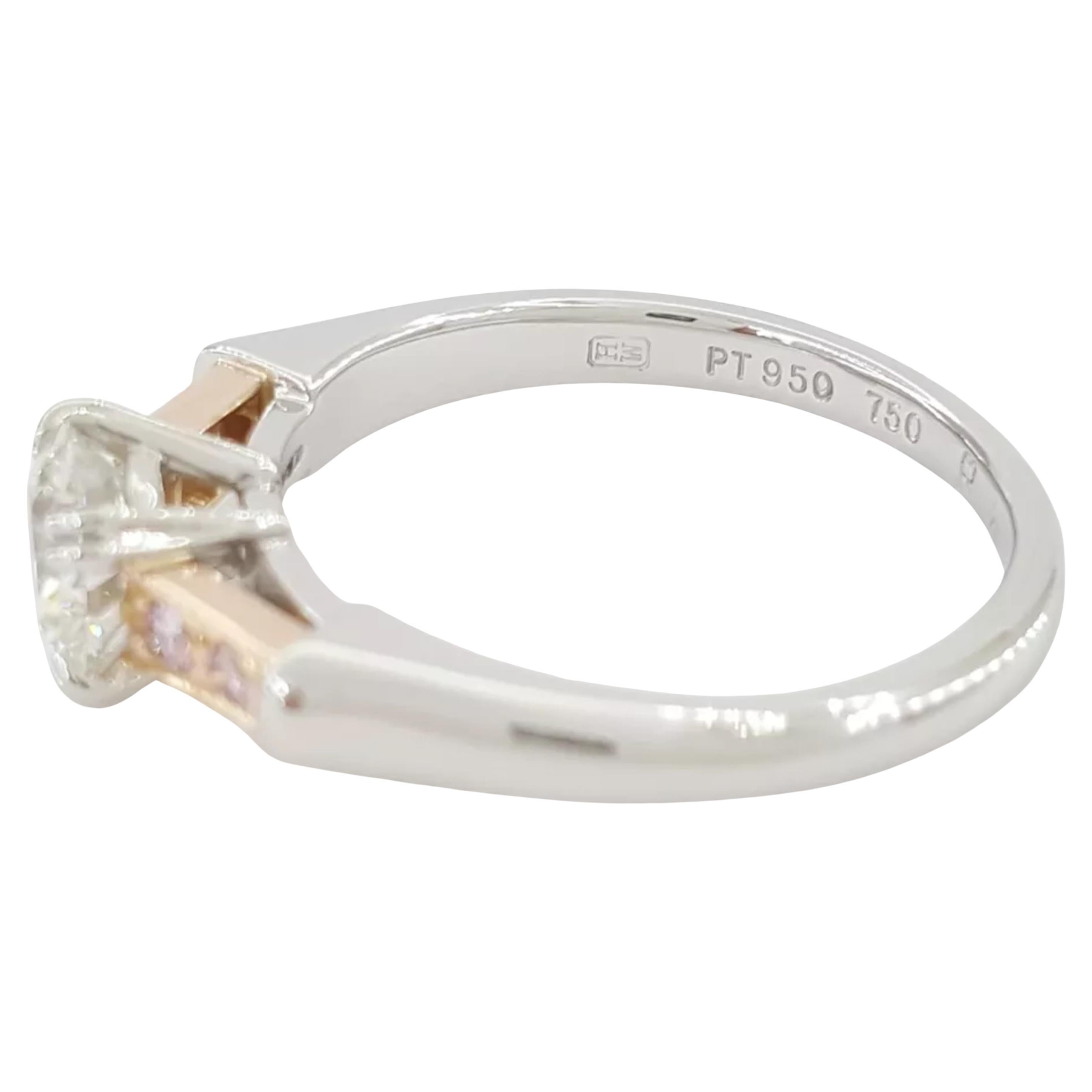 HARRY WINSTON Pink Diamond Verlobungsring (Zeitgenössisch)