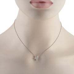 Harry Winston Platinum 1.0ct Diamond Necklace