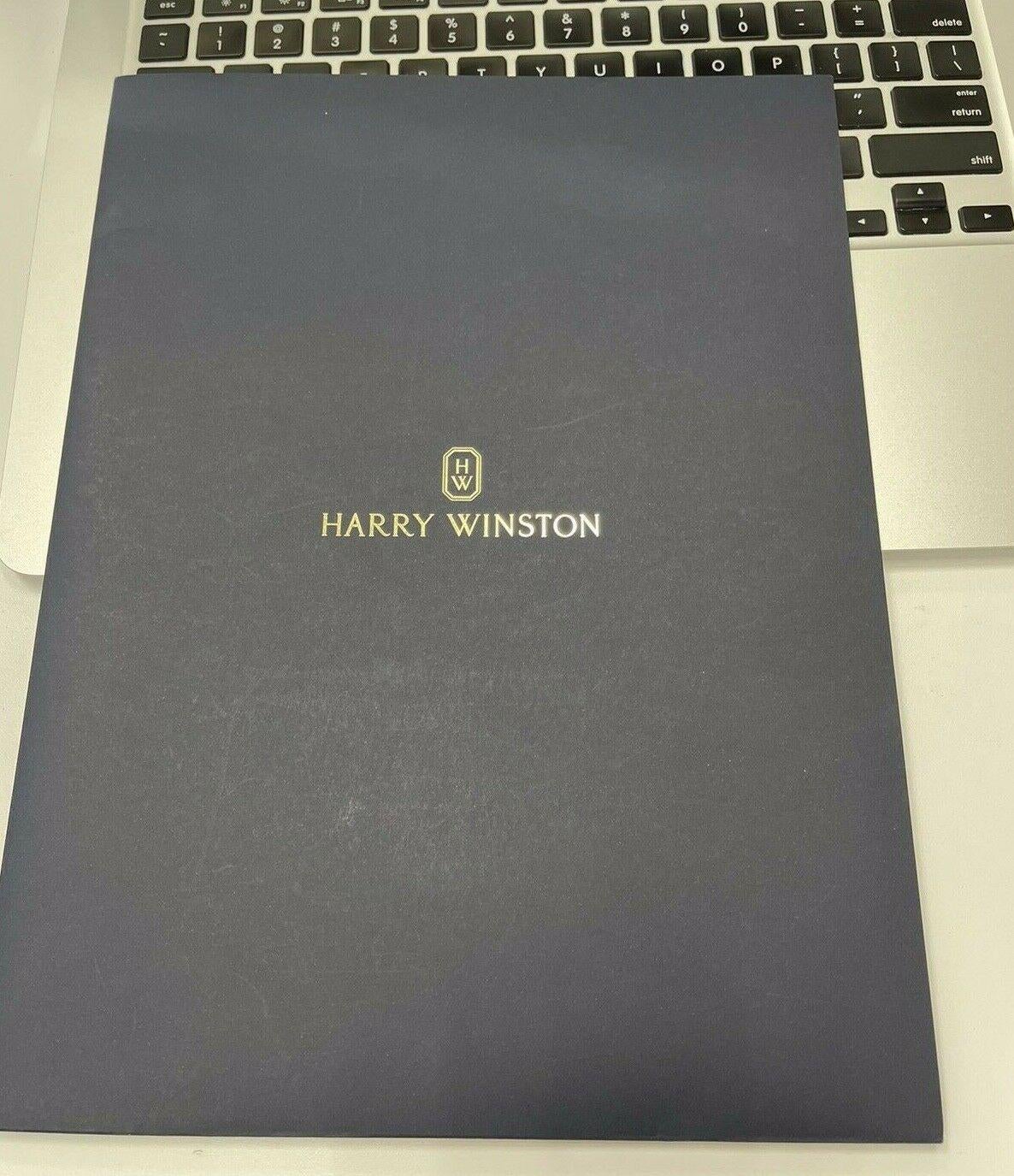 harry winston necklace box
