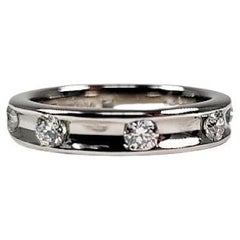 Used Harry Winston Platinum Diamond Ring from "The Viola Collection"