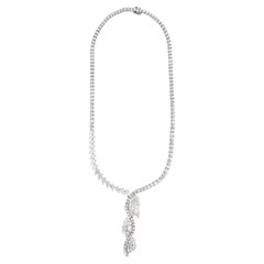 Harry Winston Platinum Diamond Vine Necklace
