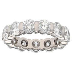 HARRY WINSTON Platinum Diamond Wedding Ring