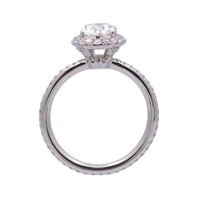 Oval Cut Anillo Harry Winston Precio Harry Winston Anillo De