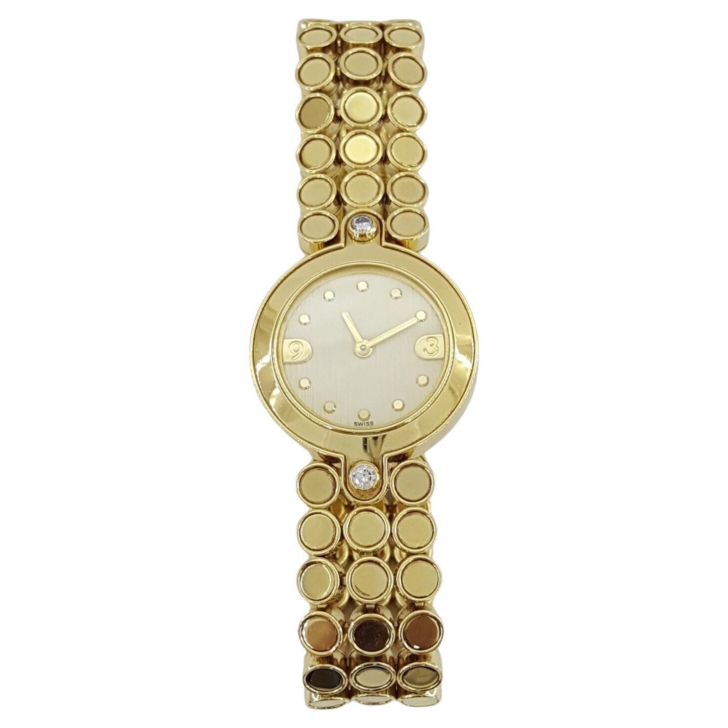 Harry Winston Premier 18K Yellow Gold Ladies Watch For Sale