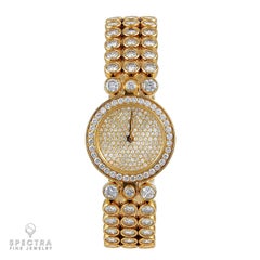 Montre Harry Winston Premier en or sertie de diamants, 22 mm
