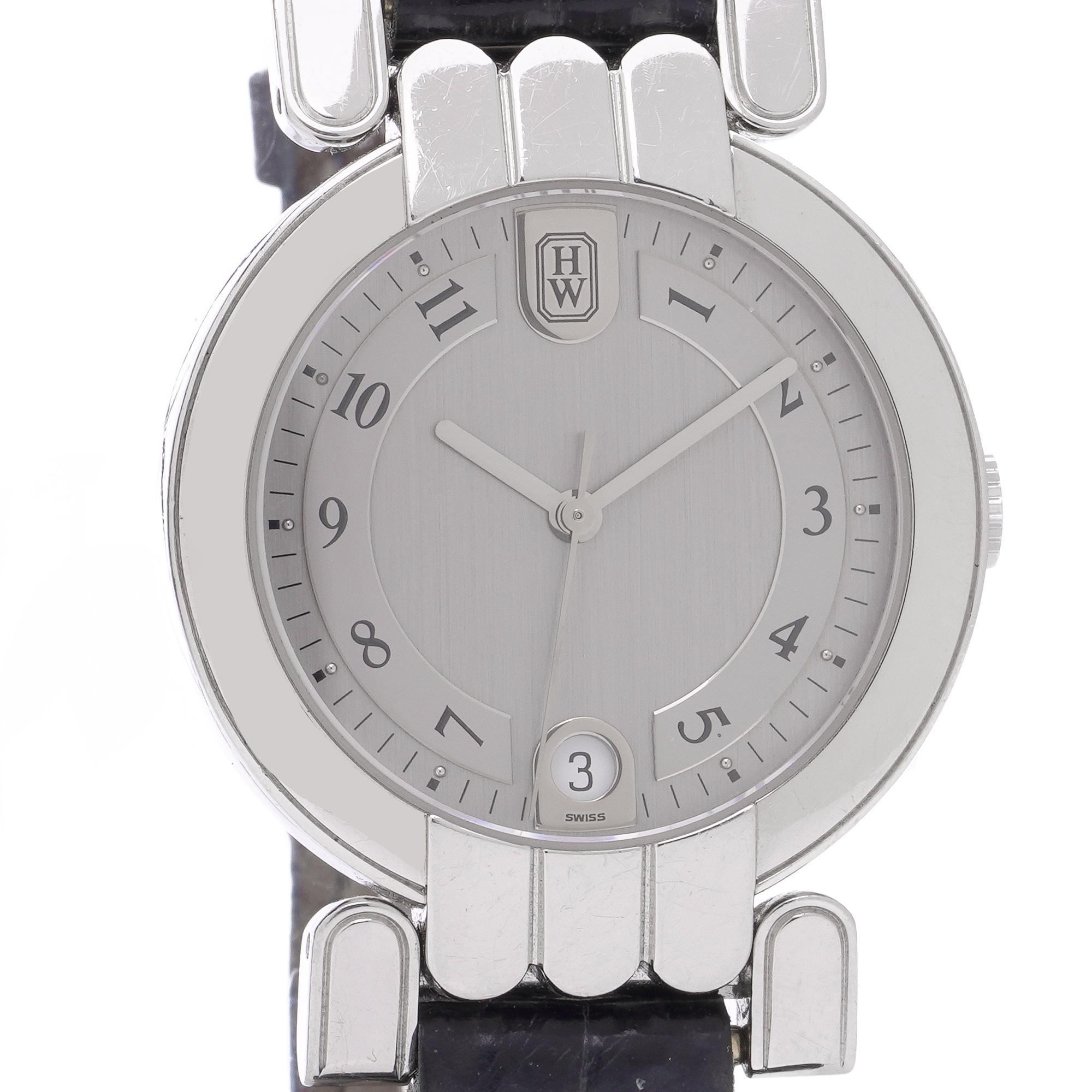Montre Harry Winston Premier Automatic en platine et or 18KT en vente 6