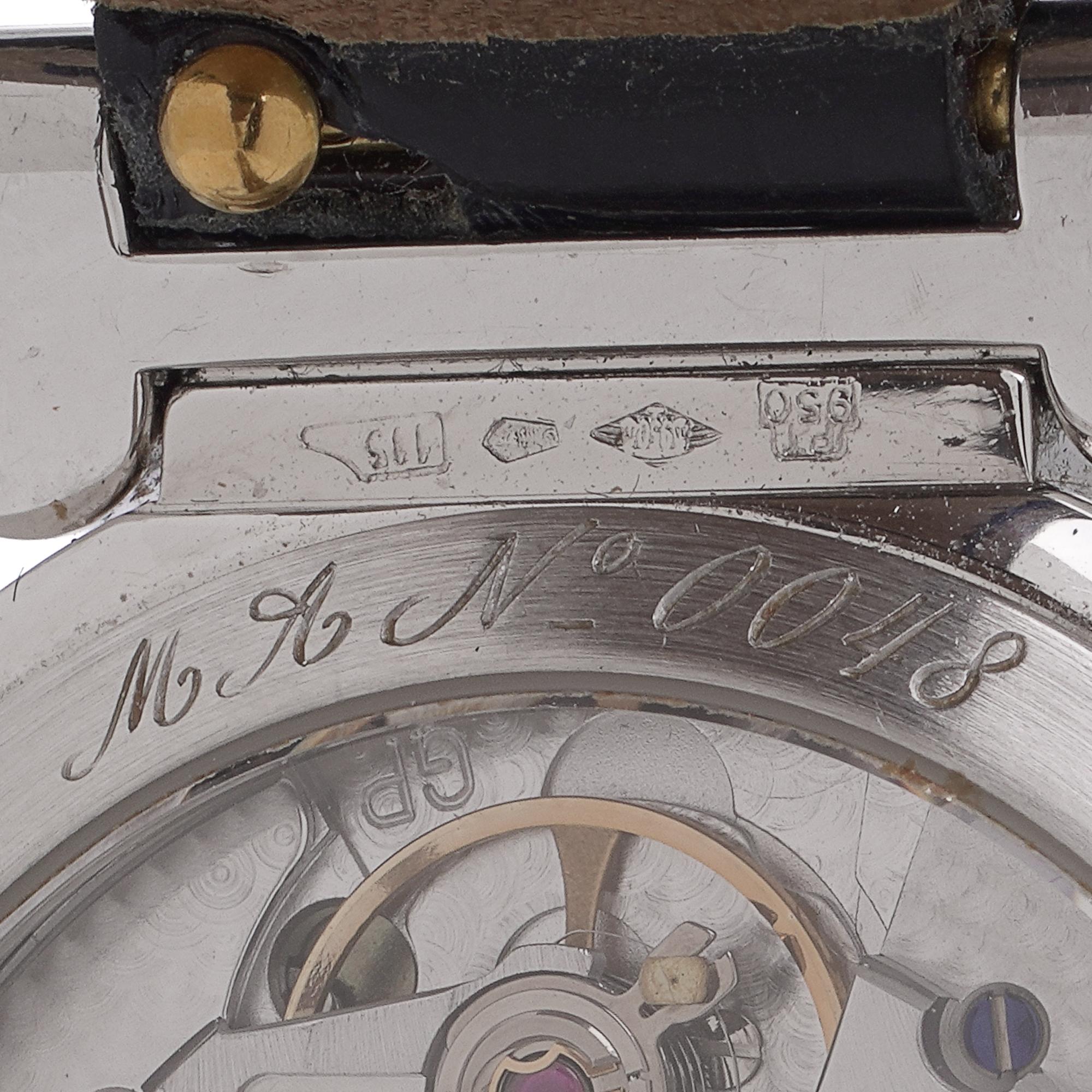 Montre Harry Winston Premier Automatic en platine et or 18KT en vente 7