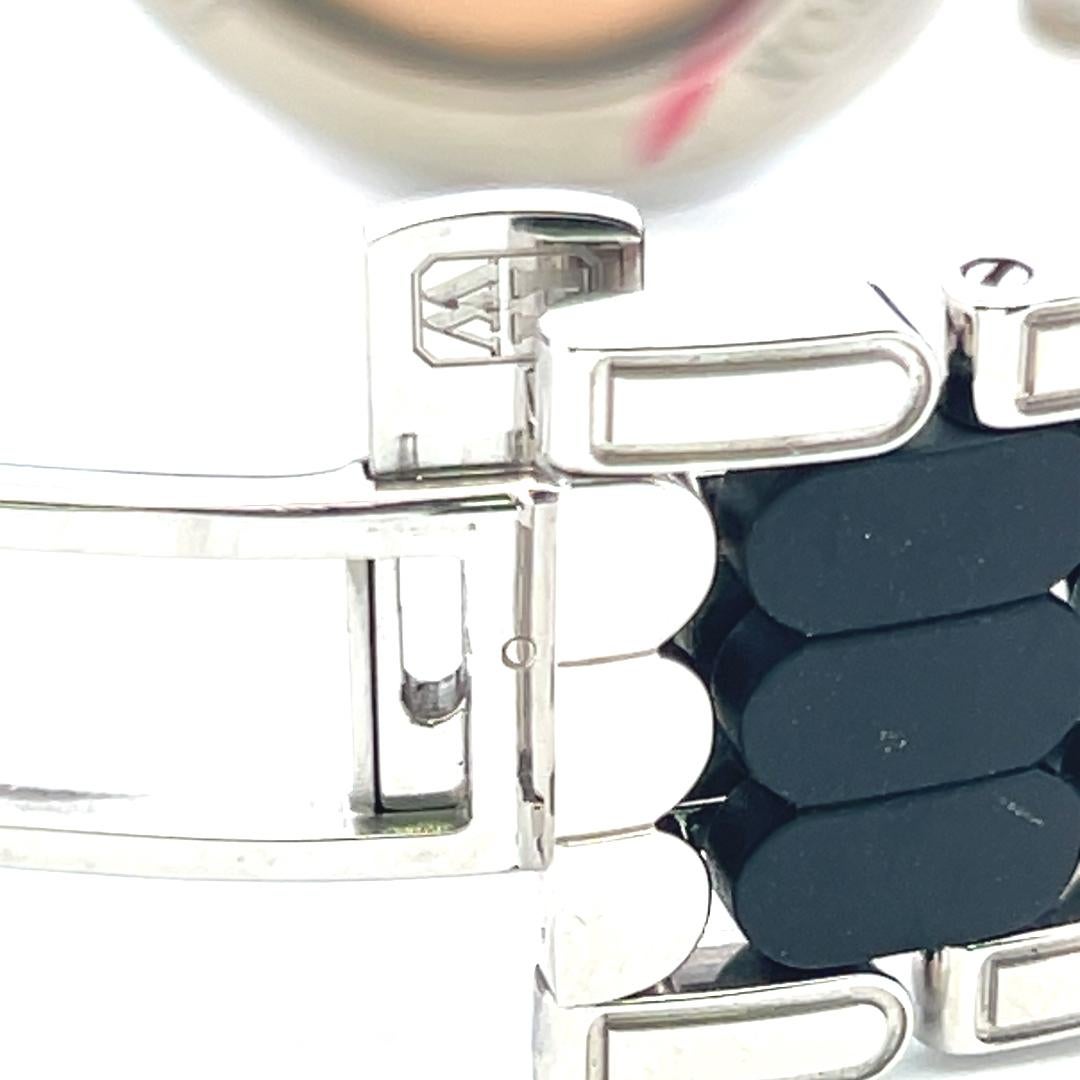 Harry Winston Premier Chronograph 18 Karat White Gold Wrist Watch in vendita 6