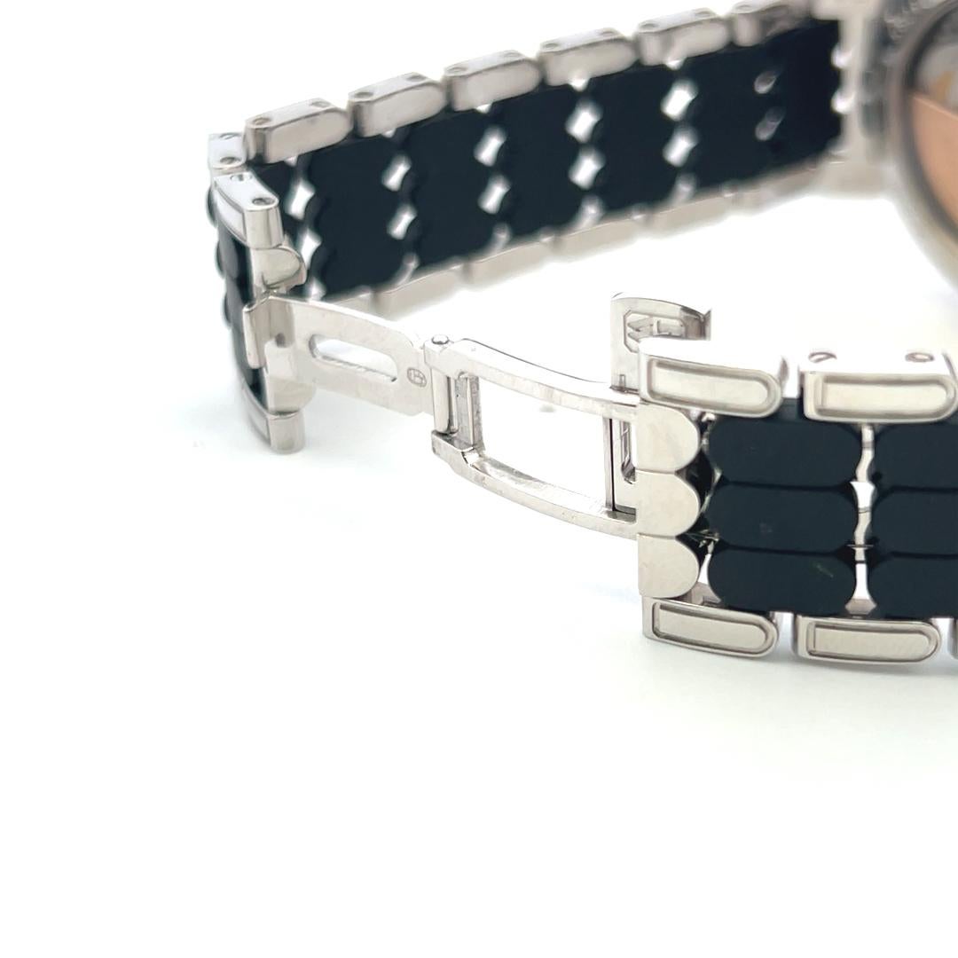 Harry Winston Premier Chronograph 18 Karat White Gold Wrist Watch in vendita 5