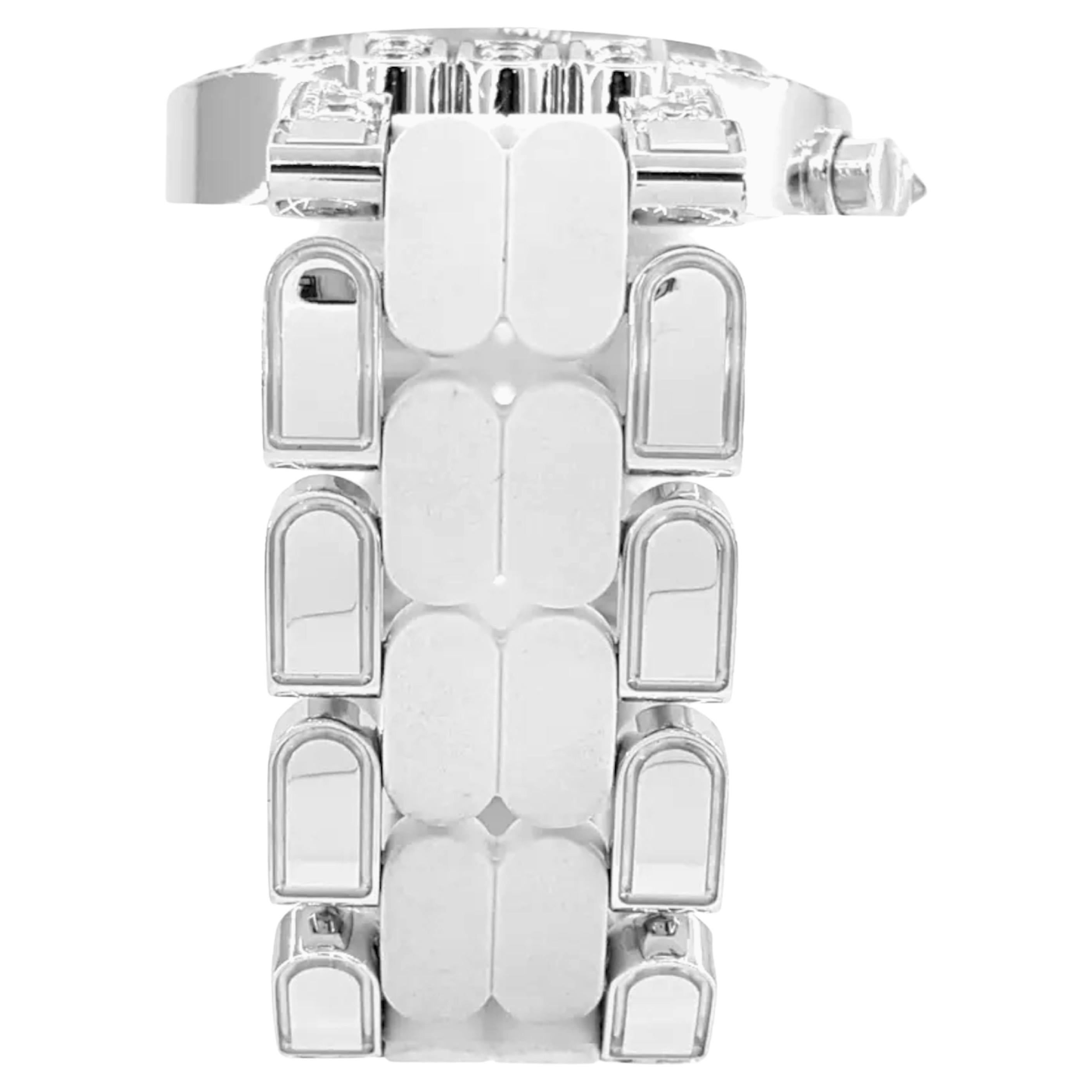 Women's or Men's Harry Winston Premier Chronograph Automatic Watch Model 200UCQ32W For Sale