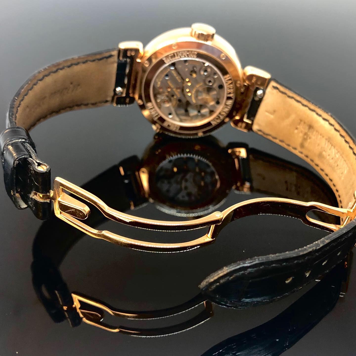 Harry Winston Premier Excenter Timezone 015619 Rose Gold Moonphase Watch 2