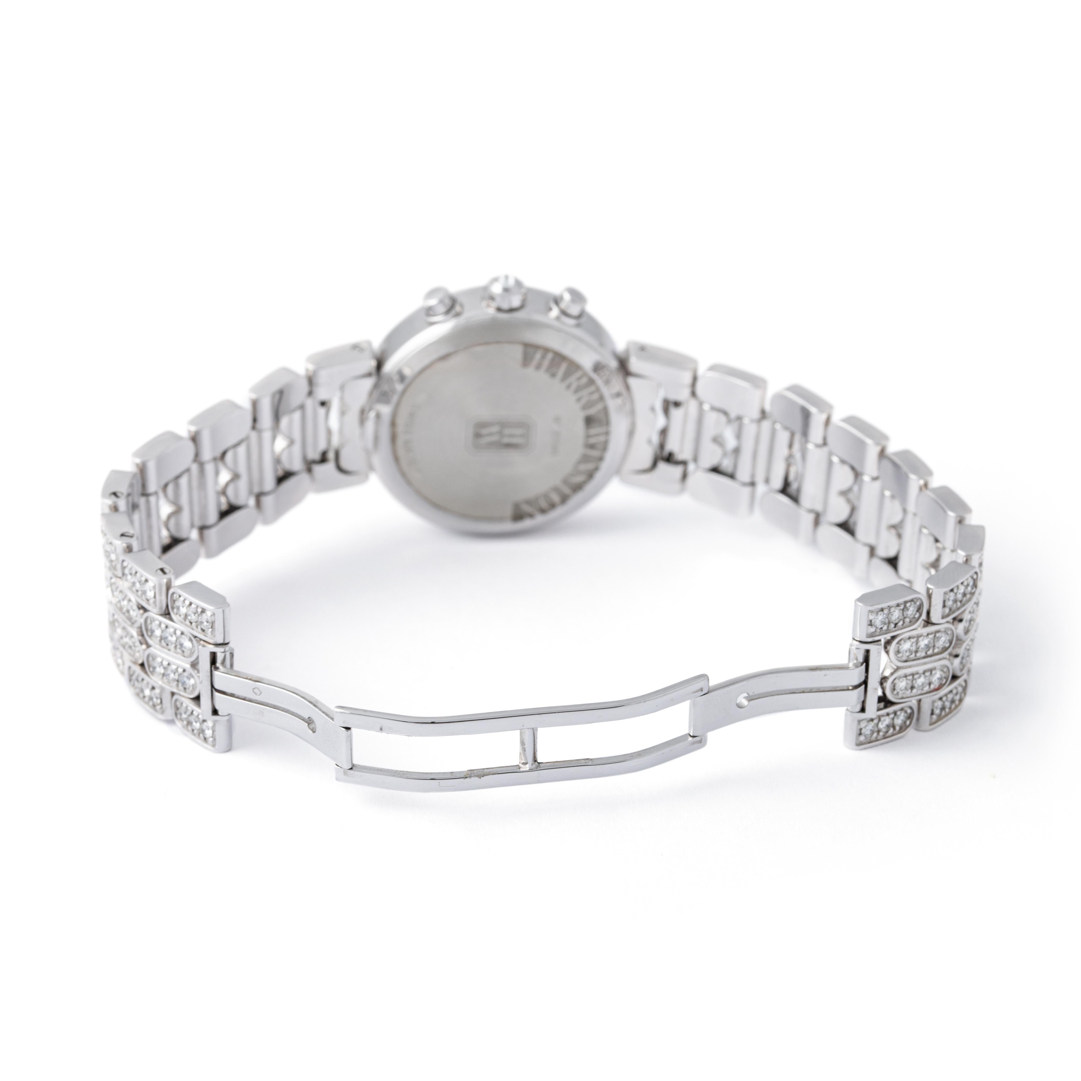 Harry Winston Premier Lady Chronograph Montre-bracelet pour femmes en vente 1