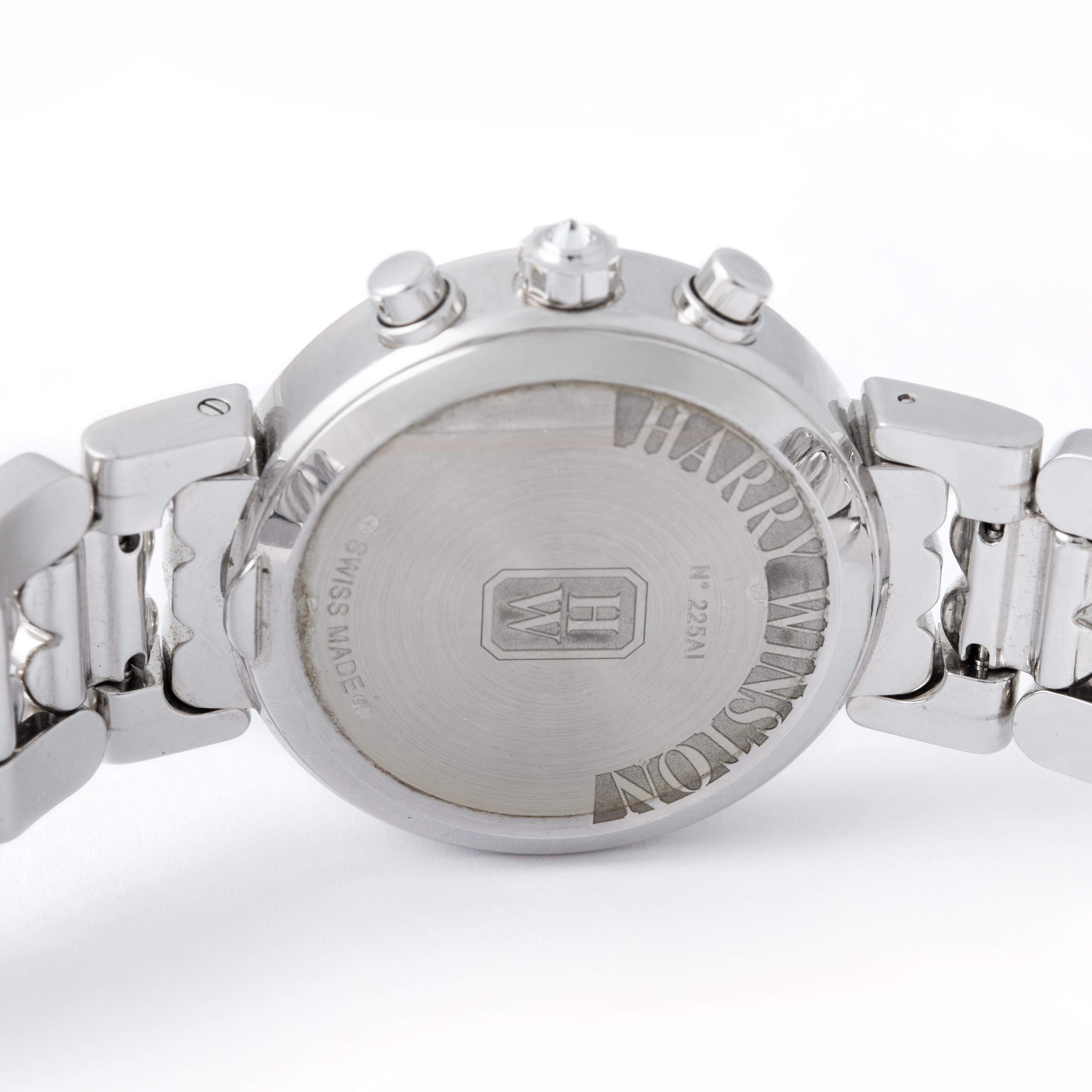 Harry Winston Premier Lady Chronograph Damenarmbanduhr im Angebot 2