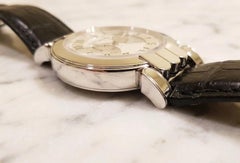 Harry Winston Premier Limited Edition 37mm 18K White Gold Automatic Watch Box