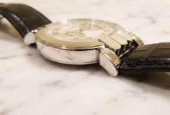 Coffret pour montre Harry Winston Premier Édition limitée, 37 mm, en or blanc 18 carats, à remontage automatique