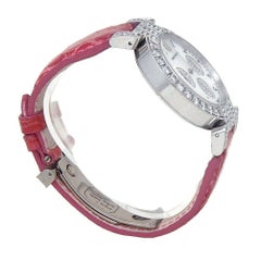 Harry Winston Premiere 18k Weißgold Dimond Lünette Quarz Damenuhr 200UCQ32W