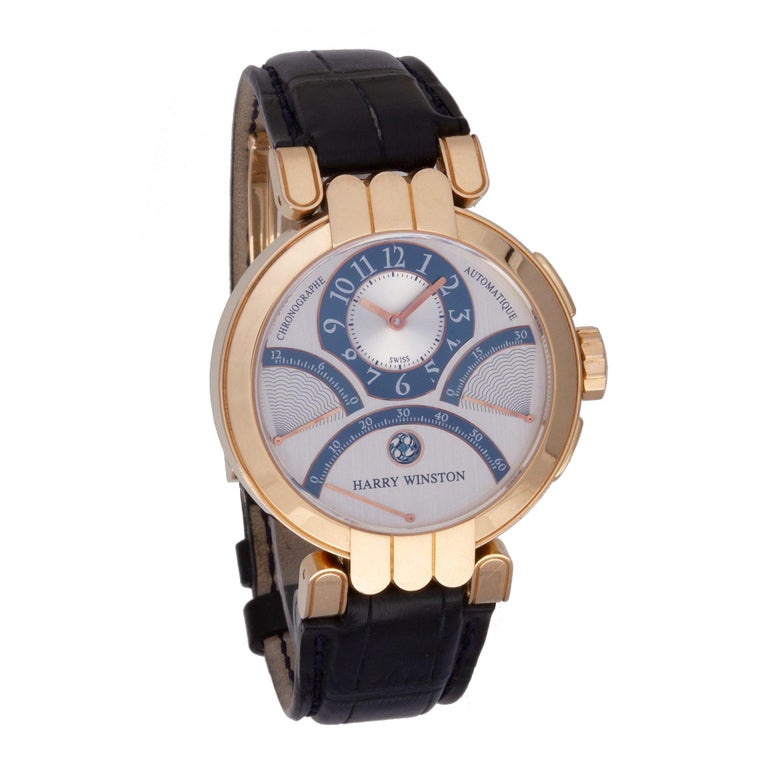 Harry Winston Premiere Ref. PREACT39RR002 in 18k Rose Gold Watch Auto For  Sale at 1stDibs | harry winston ساعات, harry winston watch, ساعات harry  winston