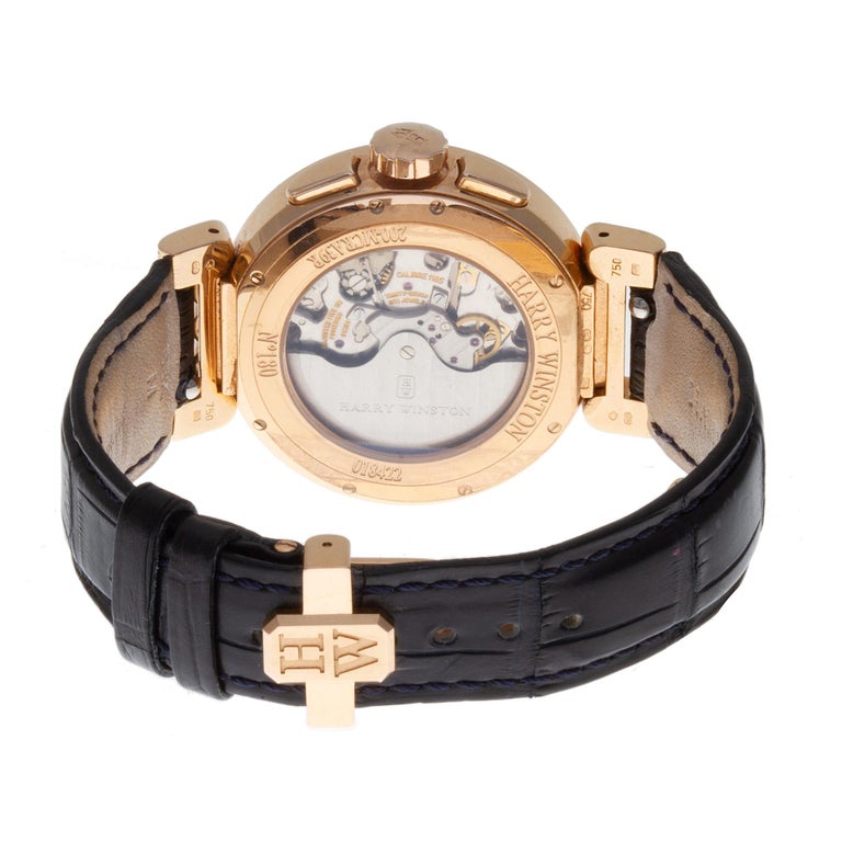 Harry Winston Premiere Ref. PREACT39RR002 in 18k Rose Gold Watch Auto ...