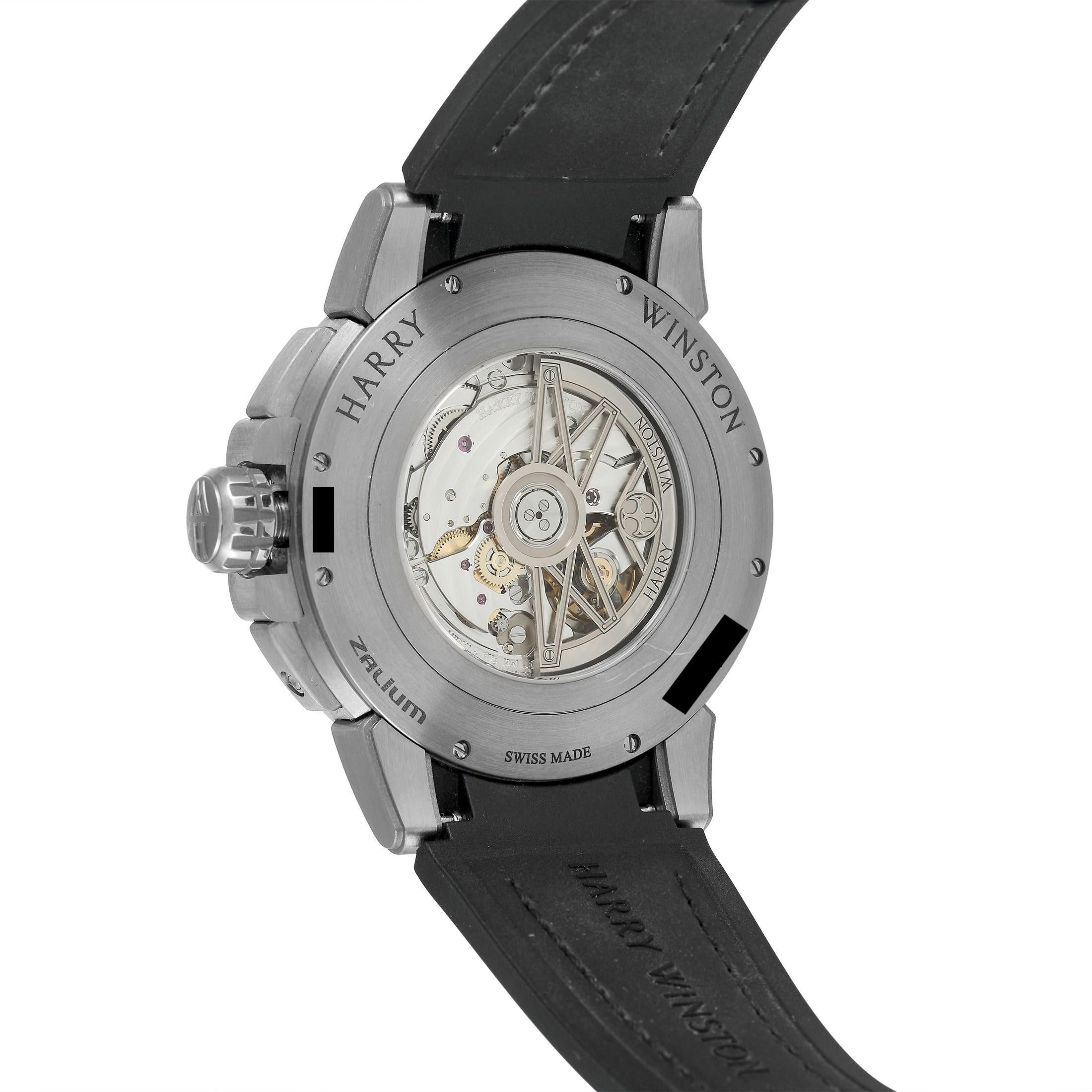 Harry Winston Project Z 11 Watch OCEABD42ZZ001 In Excellent Condition In Southampton, PA