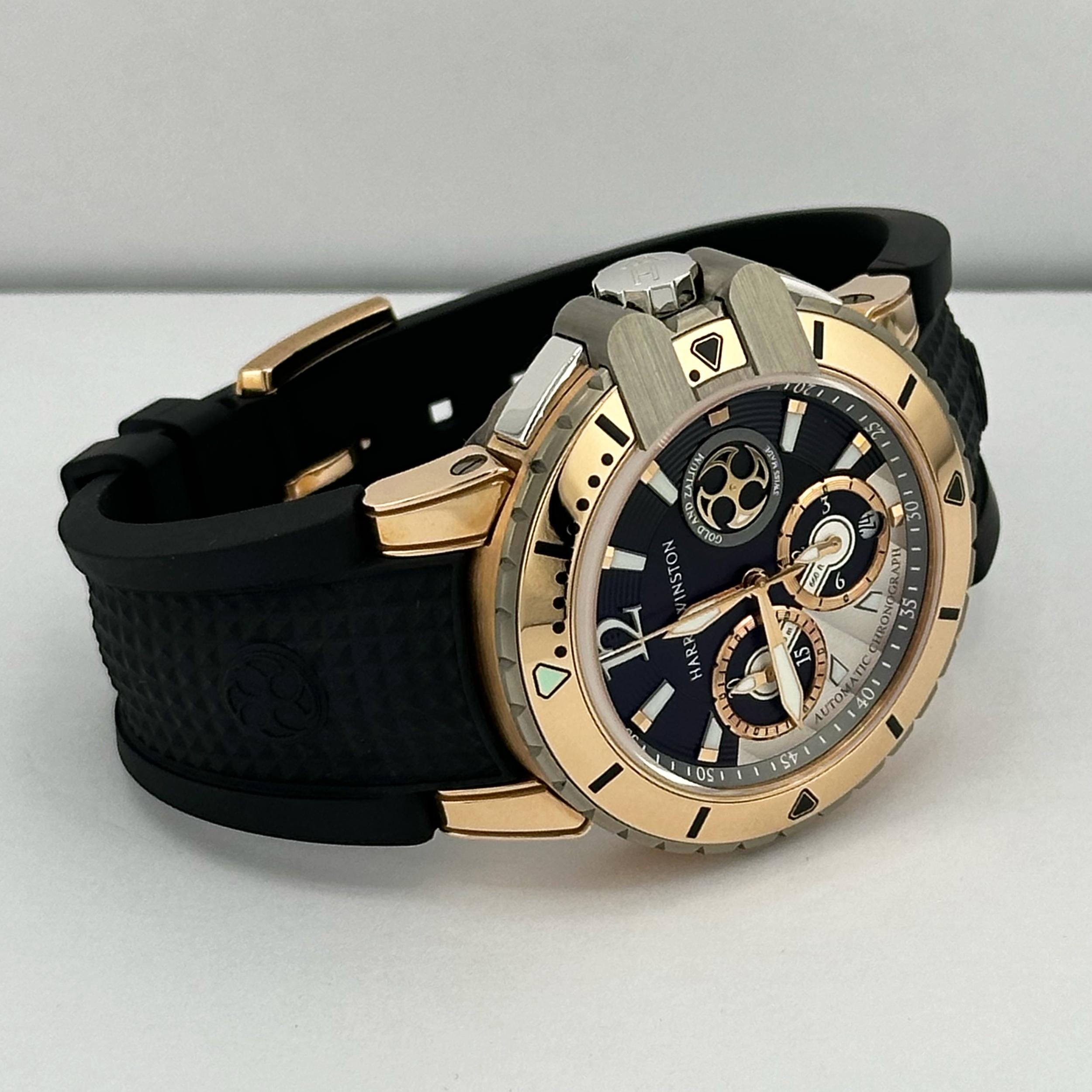 Harry Winston Proyecto Z Ocean Diver Cronógrafo 44 mm en Nuevo estado para la venta en North Miami Beach, FL