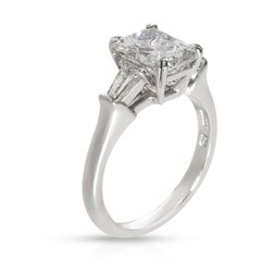 Harry Winston Radiant Diamond Engagement Ring in Platinum GIA F VVS1 2.41 Carat