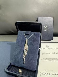 Harry Winston Collar Colgante Reflection Diamantes 1,46 ct Oro Blanco 18K