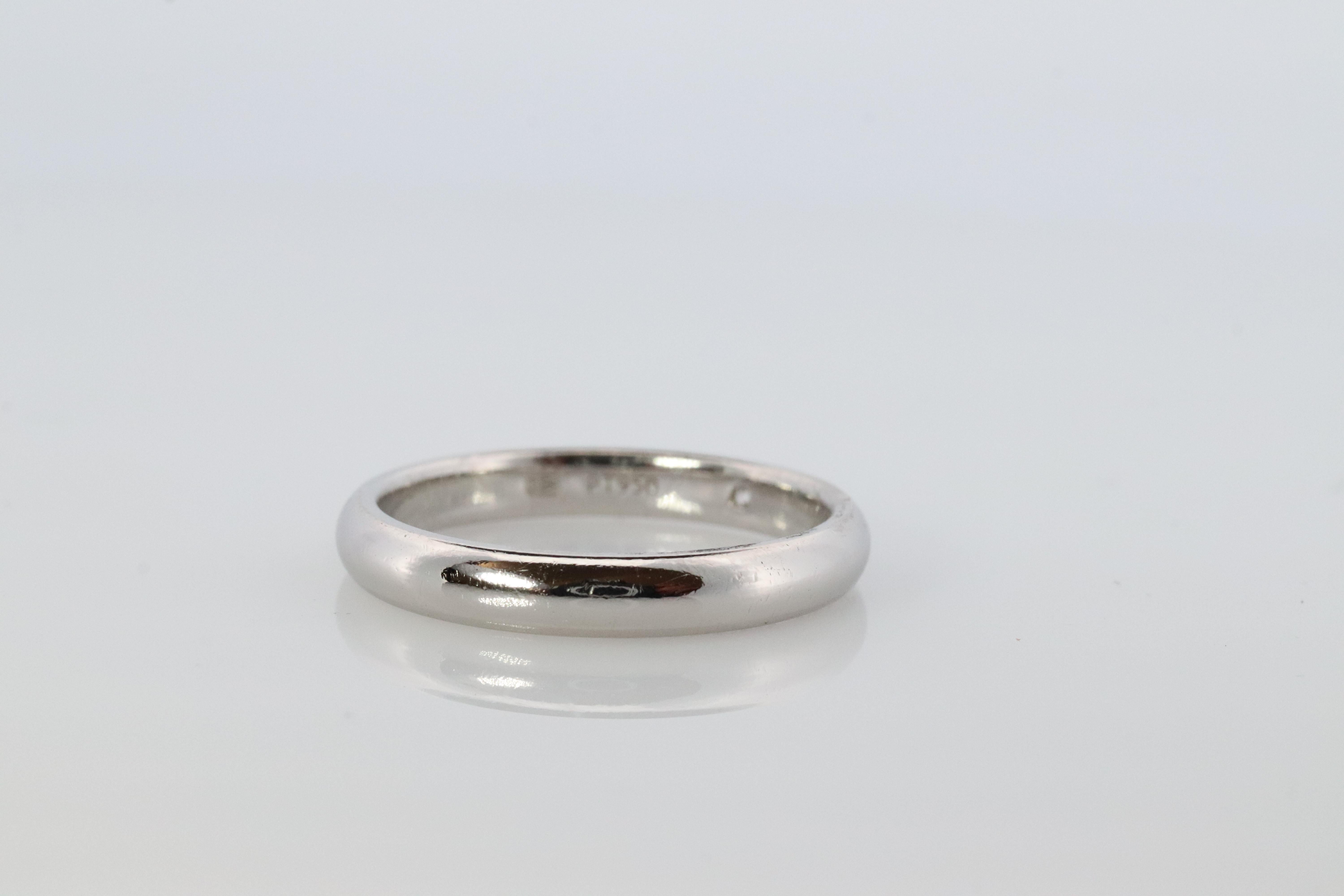pt950 diamond ring