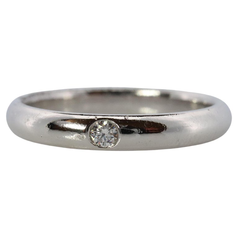 Bague Harry Bague solitaire PT950 en platine avec diamant
