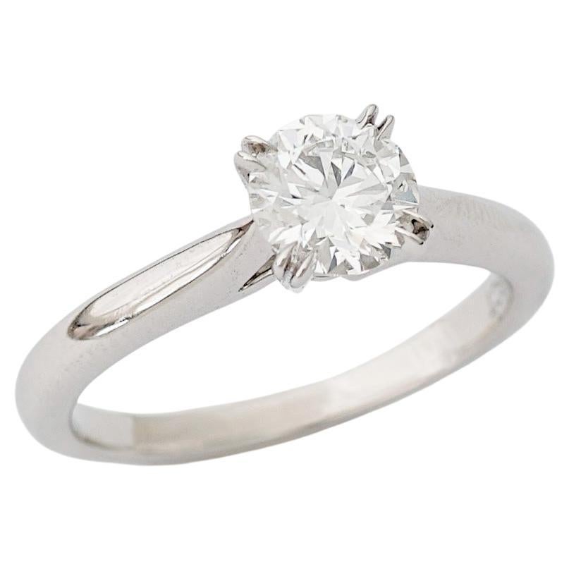 Harry Winston, Anillo de compromiso de diamantes solitario GIA 0,50 quilates F/VS1
