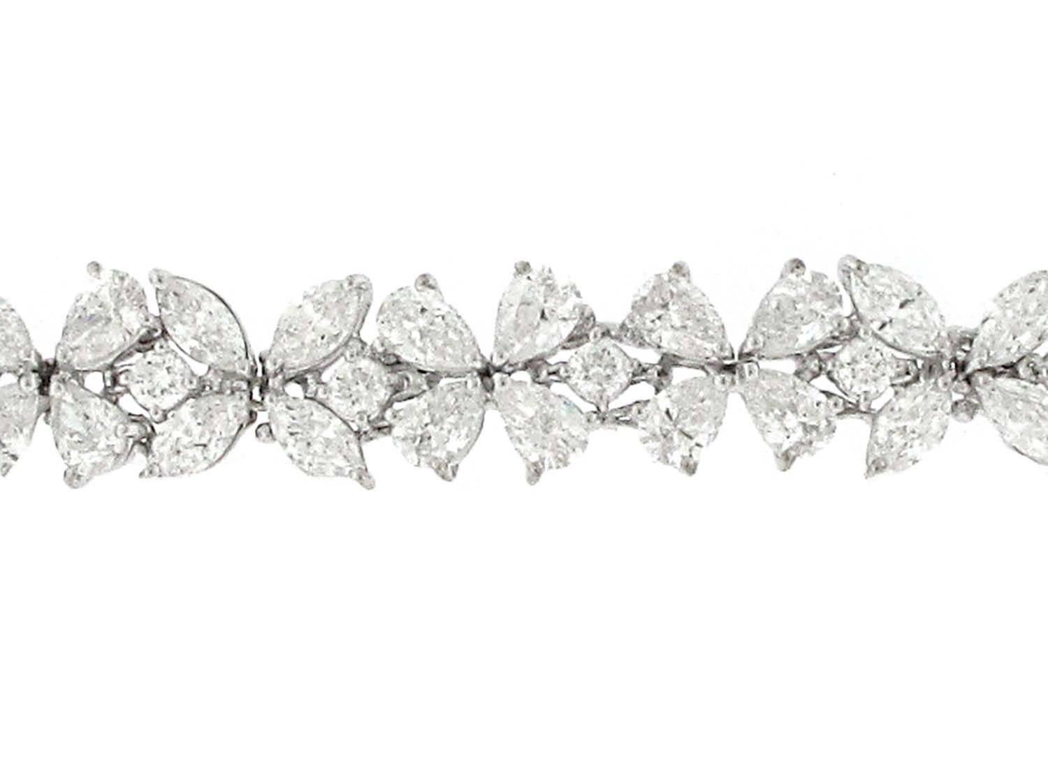 diamond tennis bracelet fancy
