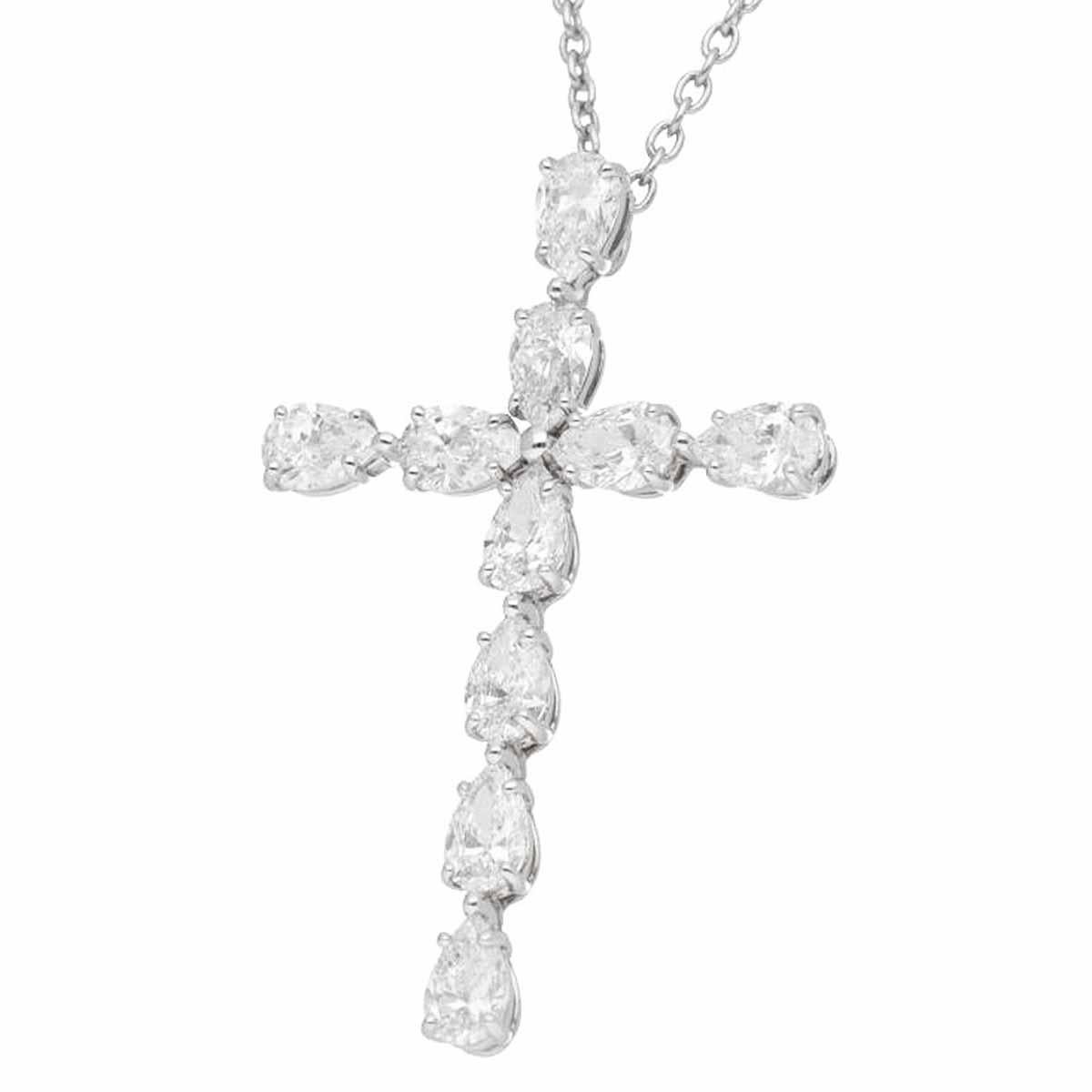 ■ Numéro de produit : 24020101
■ Prix de détail de référence : 3.058.000 JPY (février 2024)
■ Marque : Harris
■ Nom du produit : Symboles par Harry Winston, pendentif croix en diamant en forme de poire
■ Numéro de modèle : -
■ MATERIAL : Diamants en