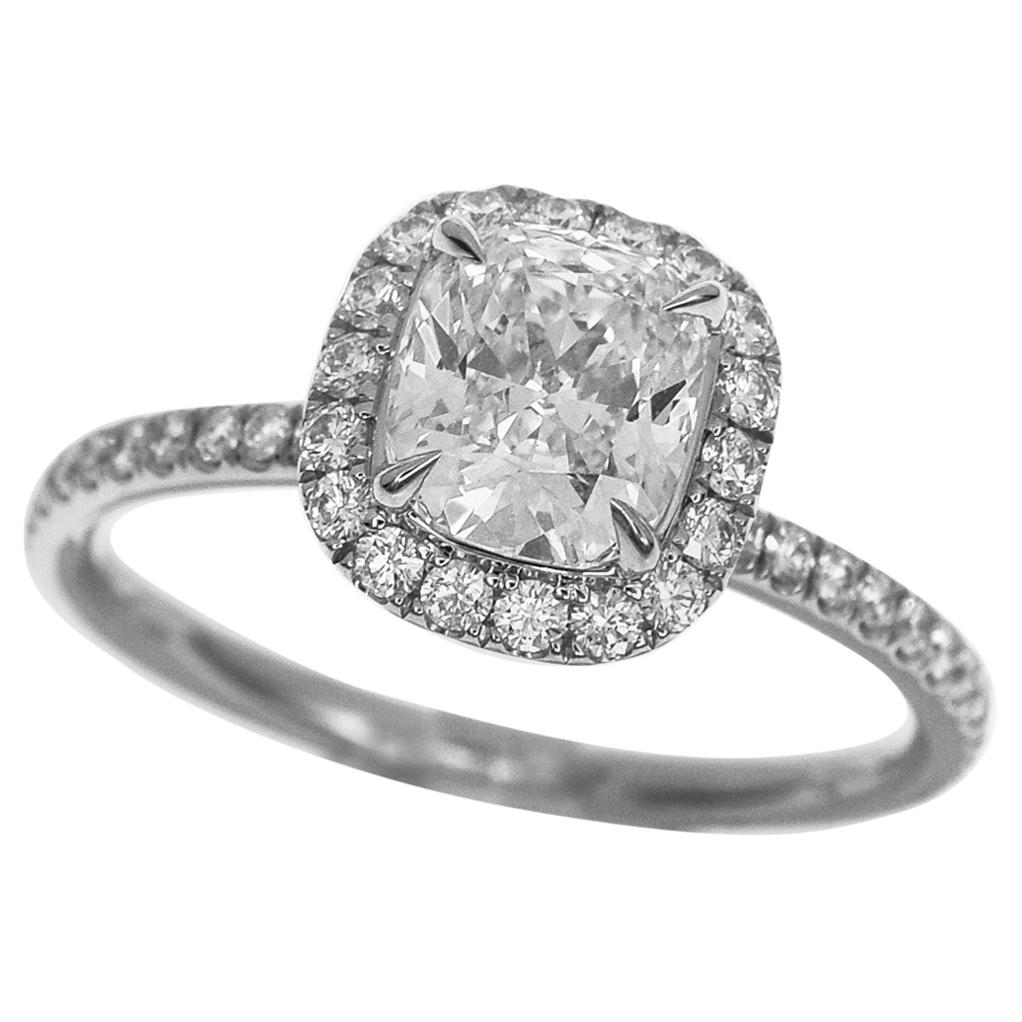 Harry winston micropave shop cushion cut