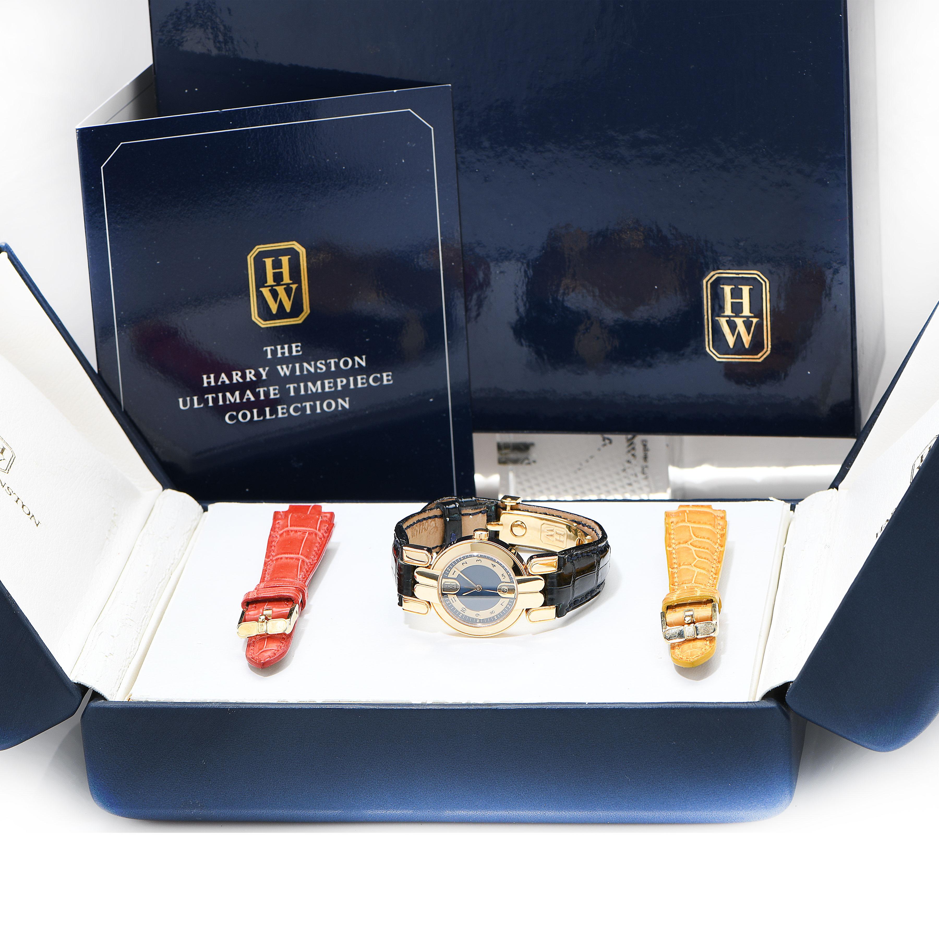 harry winston watch box