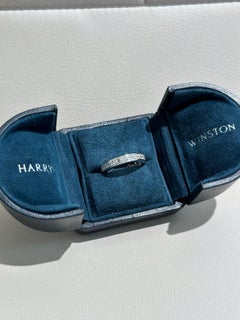 Harry Winston Vintage Platinum T Emerald-Cut Diamond Ring