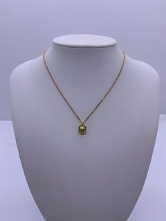 Harry Winston Winestop Collection Green Tsavorite 18K Rose Gold Necklace