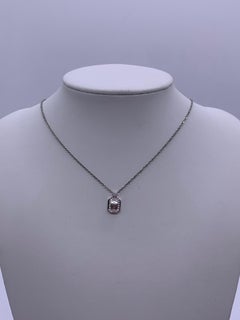 Harry Winston Winestop Collection Small White Gold Bottle Pendant Necklace