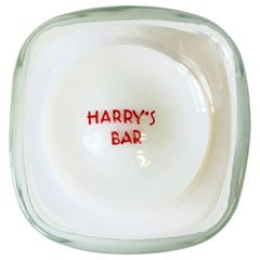Harry's Bar Italian Murano Art Glass Bowl