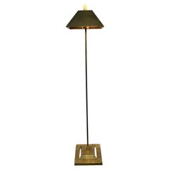 Hart Associates, Solid Brass Floor Lamp.. Classic architectural design
