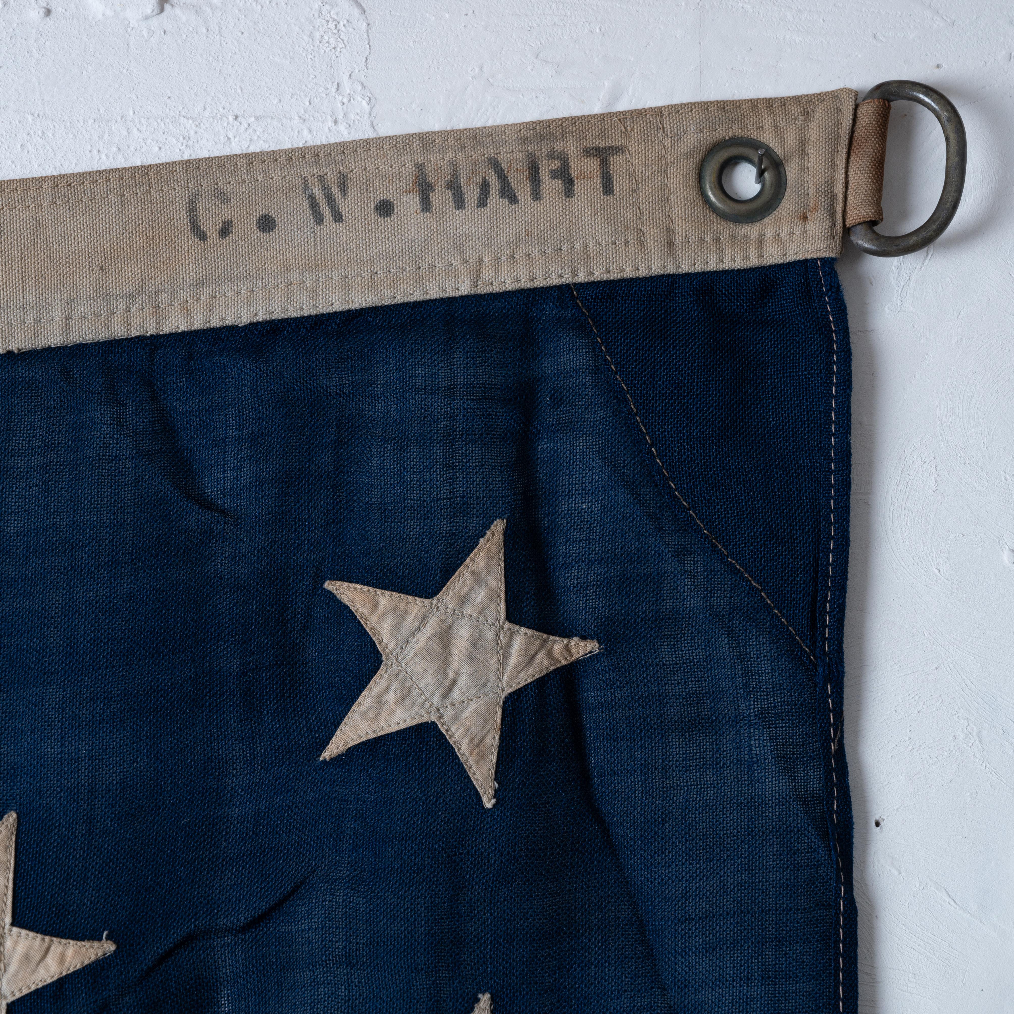 Lino Bandiera americana a 46 stelle della fabbrica Hart-Parr in vendita