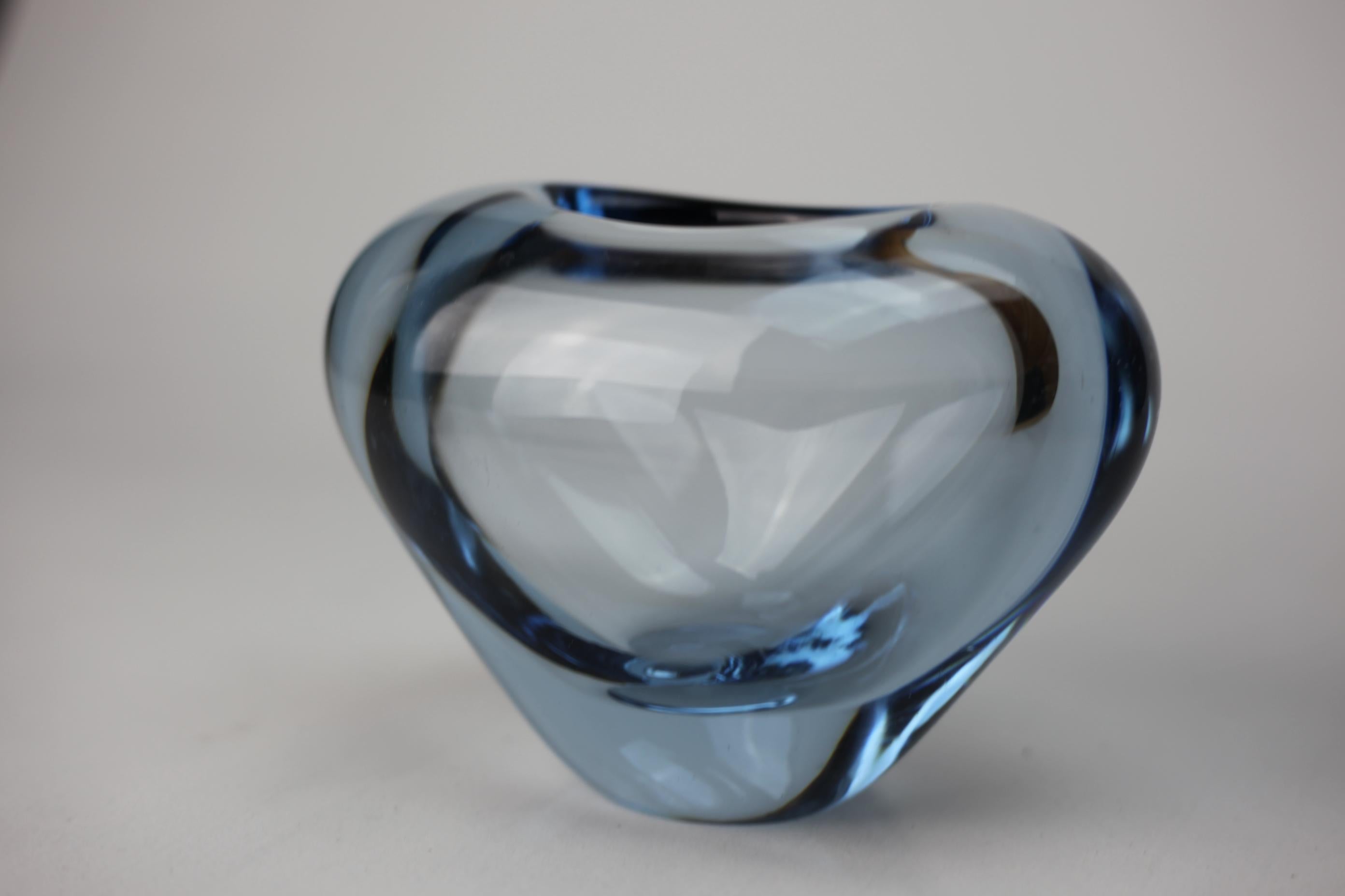 Mid-Century Modernist handmade 'Minuet' Hart-Vase by Per Lütken For Sale 1
