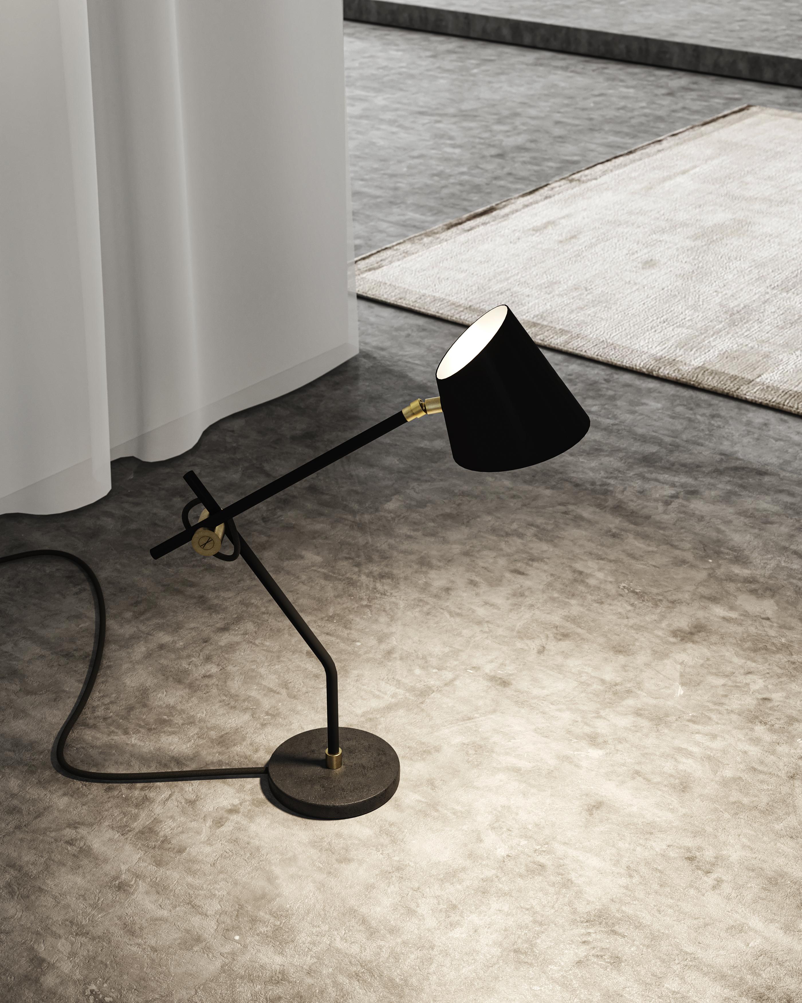 Hartau Table Lamp Handmade by Studio D'armes For Sale 1