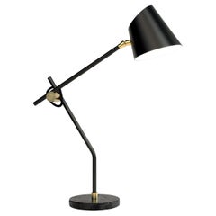 Hartau Table Matte Black Table Lamp with Shades by Studio d
Armes