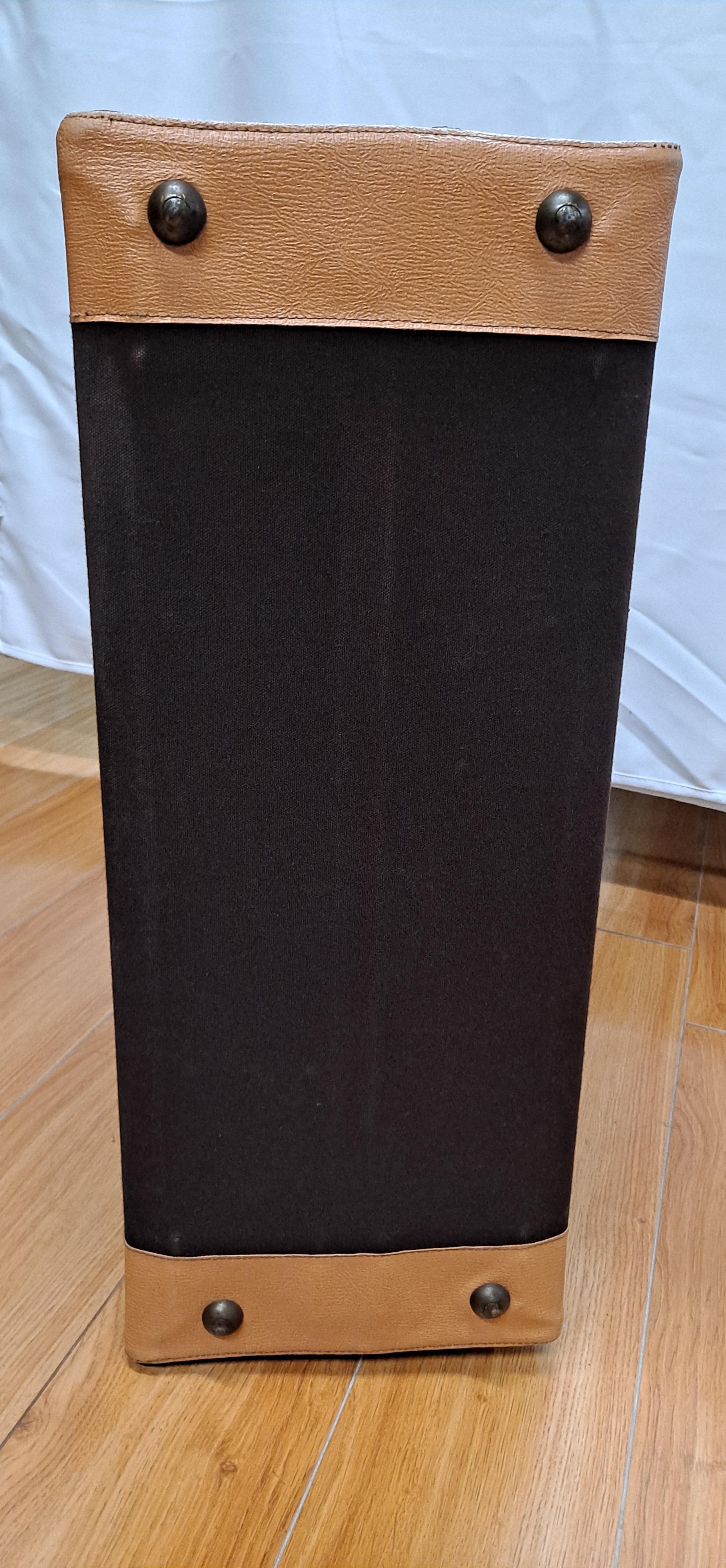 Hartman Leather Suitcase Circa 1940's For Sale 9