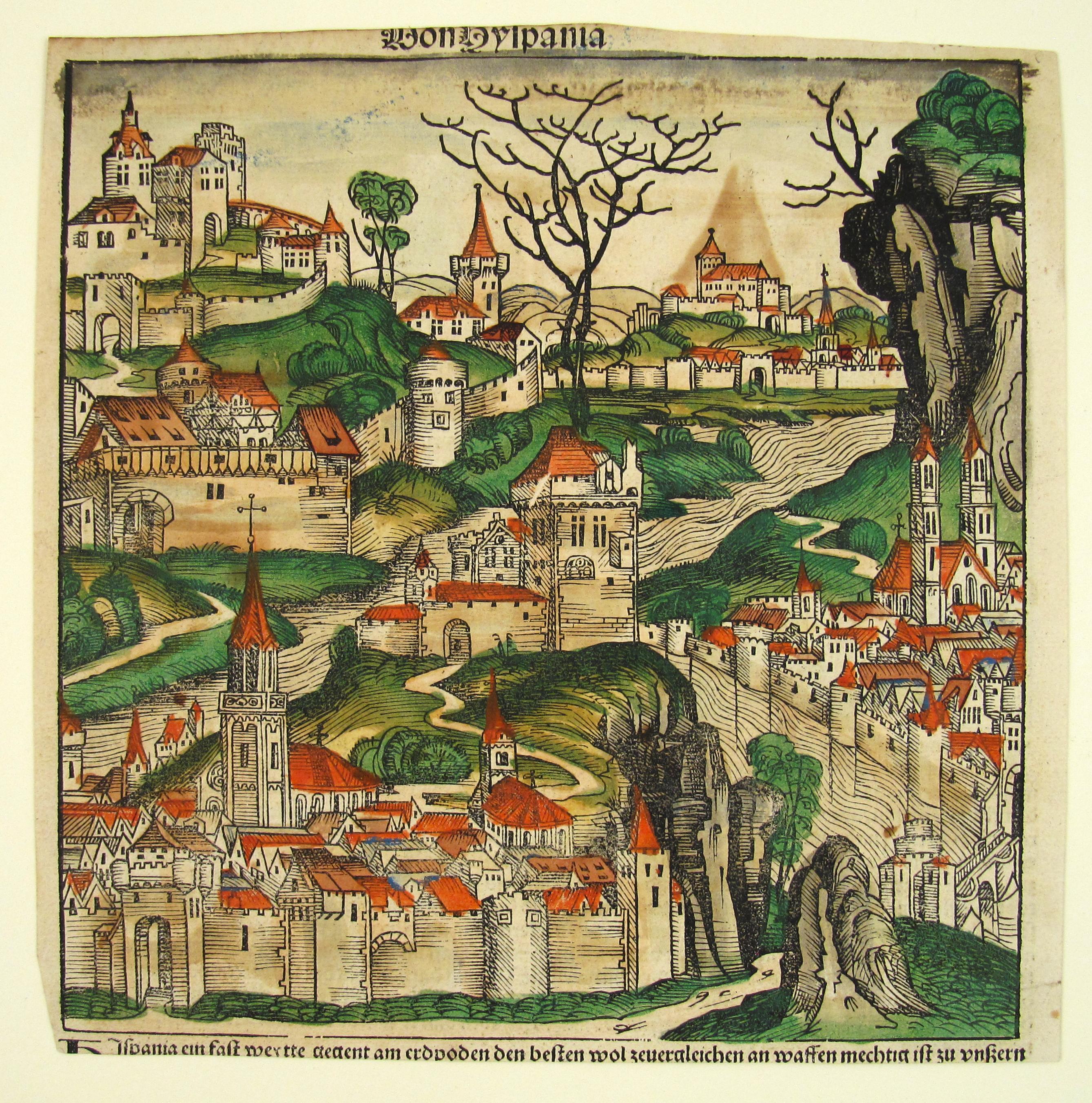 Collection of Ten Medieval Woodblock Prints from the 'Nuremberg Chronicle'  6