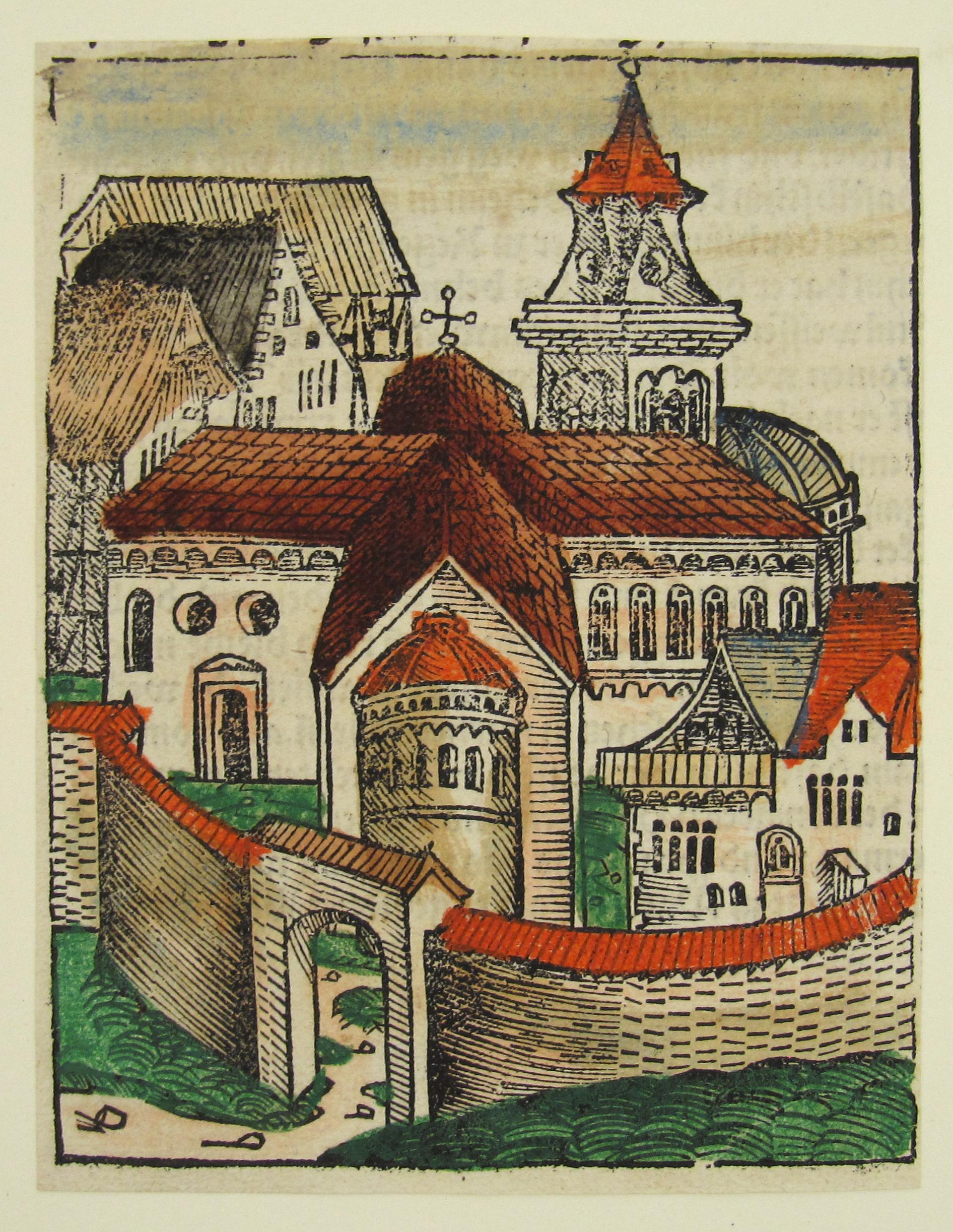 Collection of Ten Medieval Woodblock Prints from the 'Nuremberg Chronicle'  11